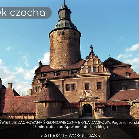 Apartament Izerski 아파트 Lubomierz (Lower Silesia)