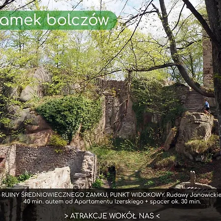 아파트 Apartament Izerski Lubomierz (Lower Silesia)